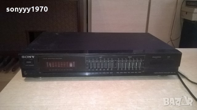 sony seq-310 stereo equalizer-7 band spectrum analyzer-japan, снимка 7 - Ресийвъри, усилватели, смесителни пултове - 22596070