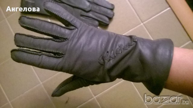 Дамски ръкавици с подплата ест.кожа 07, снимка 11 - Шапки - 13279406