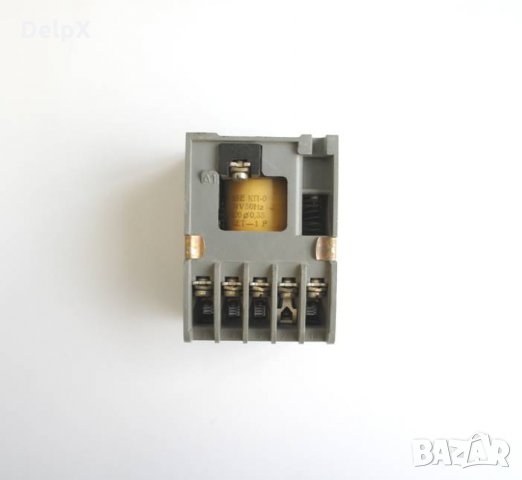 Български контактор трифазен K6E с бобина 24V, снимка 1 - Ключове, контакти, щепсели - 23258292