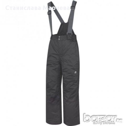 Детски панталон за ски и сноуборд Alpine Pro Surie графитено сив, снимка 1