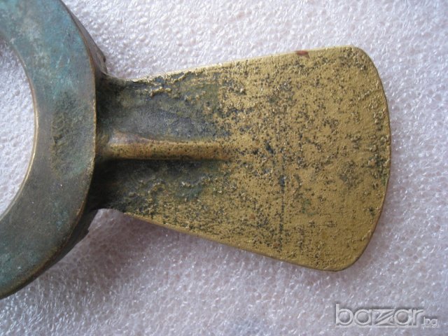 Старинна бронзова немска затварачка за буркани 1930г, снимка 2 - Антикварни и старинни предмети - 20448507