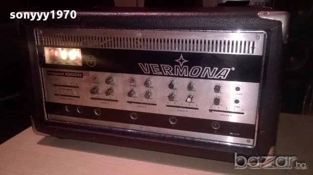 Vermona regent 1000h-made in ddr-внос швеицария, снимка 7 - Ресийвъри, усилватели, смесителни пултове - 13104287