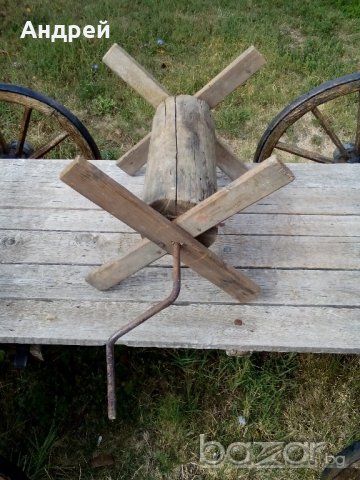 Старинно колело от геран,бунар, снимка 5 - Антикварни и старинни предмети - 16893680