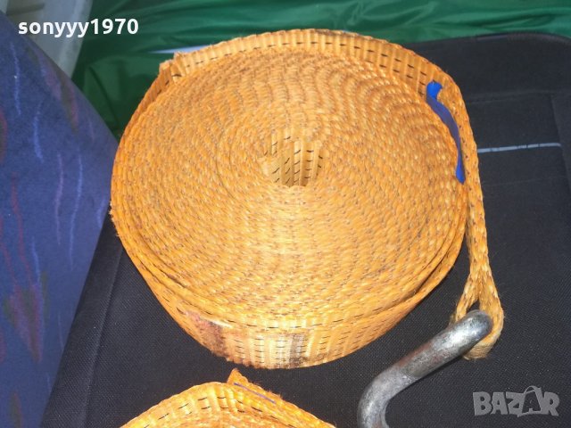 колан от тир-за теглене или укрепване-9 метра с метална кука, снимка 8 - Аксесоари и консумативи - 22285125