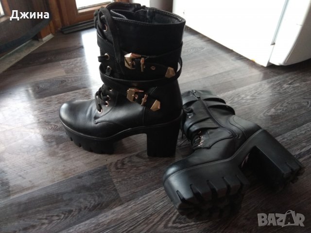 Дамски боти 40 номер, снимка 4 - Дамски боти - 23653274