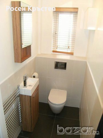 Мебели за баня по поръчка-водоустойчиви шкафове и плотове от МДФ иПВЦ, снимка 9 - Дърводелски услуги - 20536403