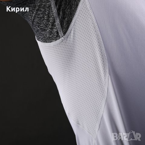Спортни мъжки тениски за фитнес - черни и бели НОВО!						, снимка 12 - Тениски - 23947985