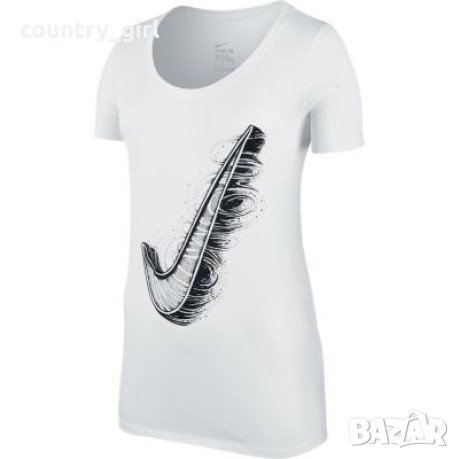 Nike - страхотна дамска тениска 100% оригинал отлично състояние , снимка 1 - Тениски - 25424470