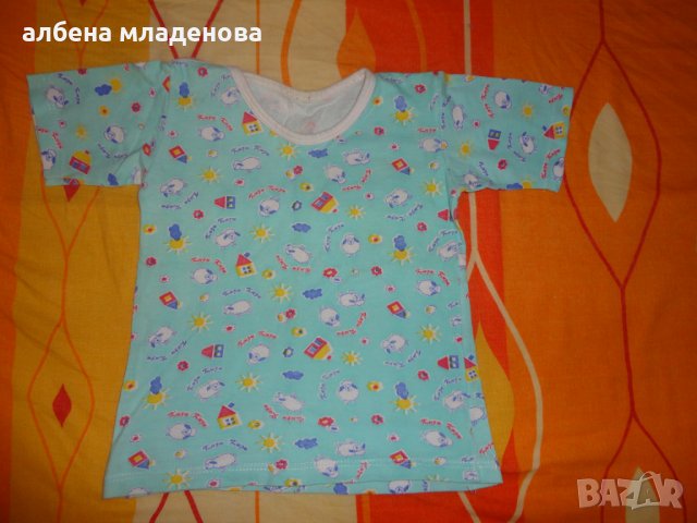 детски потник с отворено рамо, снимка 1