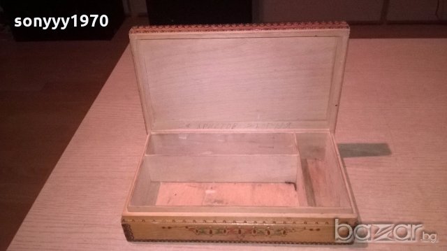дървена ретро кутия-24х14х7см, снимка 8 - Колекции - 19681245