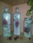 Бутилки  с декупаж, снимка 6