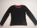 Черна блуза с дълъг ръкав за момиче,146 см. , снимка 1 - Детски Блузи и туники - 13794696