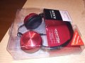 sony red headphones-нови в опаковка, снимка 2