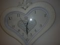 Стенен часовник във формата на сърце Baoli Clock quartz, снимка 6