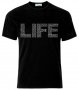 Мъжка тениска Life Typography Quotes T-Shirt