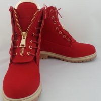 Дамски обувки Sonic-Red, снимка 1 - Дамски ежедневни обувки - 25859276