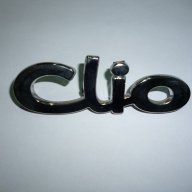 Емблема-заден надпис CLIO KR354, снимка 1 - Части - 14587276