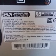 acoustic solutions-as150-активен събуфер+5 канлен усилвател-uk, снимка 8 - Аудиосистеми - 6847744