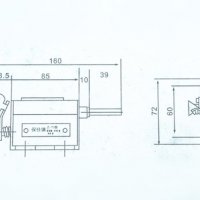 Механичен метален брояч с 5 цифри дисплей за промишлеността кабелен брояч навиване трансформатори, снимка 10 - Електродвигатели - 23877186