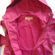 Детско пролетно яке за момиче с памучна подплата, качулка, цип, снимка 3 - Детски якета и елеци - 10368212