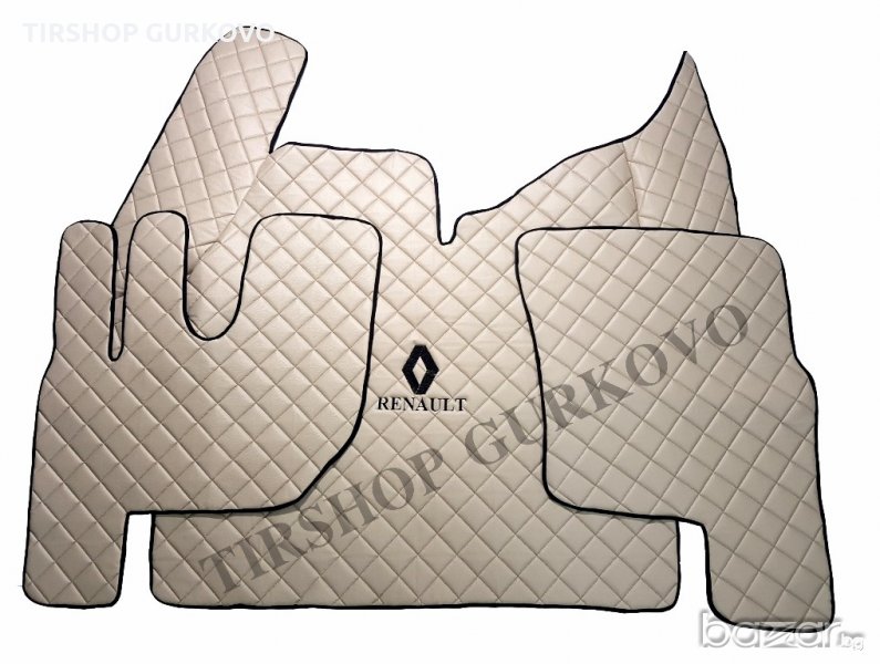 Кожени стелки за камион Рено Т/Renault T, снимка 1