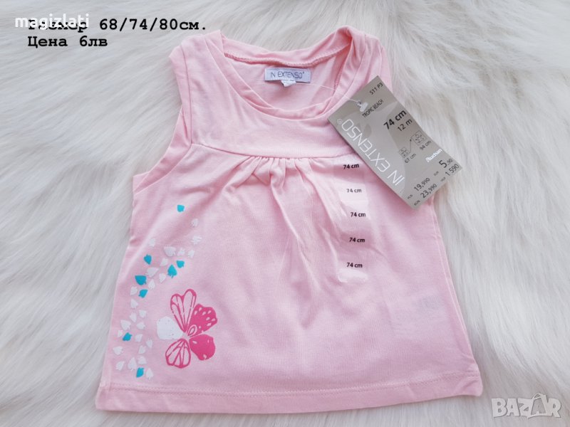 Нови туники размер  6-9-12 месеца, снимка 1