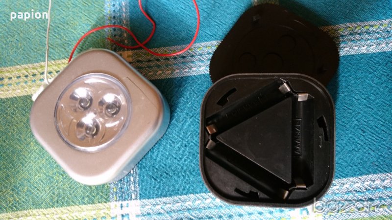 ДВЕ ЛЕД ЛАМПИ/ПЛАФОНА, снимка 1