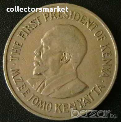 1 шилинг 1969, Кения, снимка 1