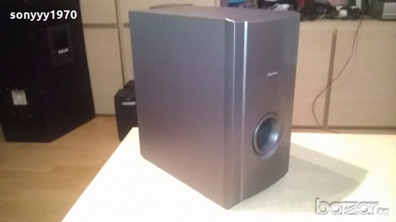 ПОРЪЧАН-pioneer subwoofer-100watt/8ohm-36/33/19см, снимка 1