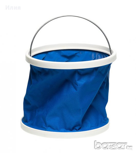 мека сгъваема кофа с капак и цип, снимка 1