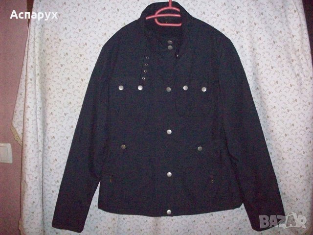 Дамско яке тъмно-синьо размер М, снимка 2 - Якета - 22427751