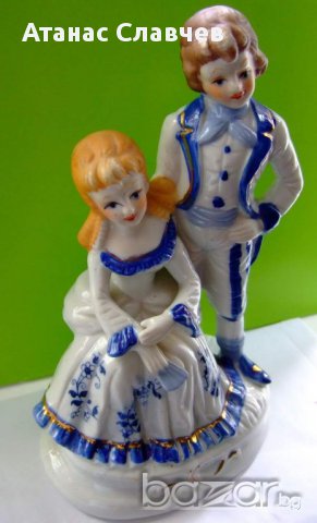 Порцеланова фигурка - Германия , снимка 3 - Антикварни и старинни предмети - 13859591
