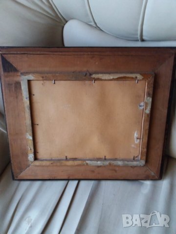 Бронка Гюрова-Алшех стара картина пейзаж маслени бои подписана, снимка 6 - Картини - 23589084