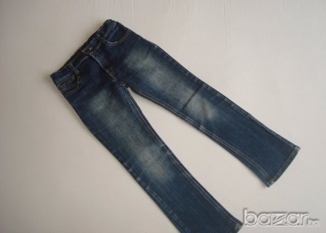 Слим дънки за високо момиче ,128 см. , снимка 3 - Детски панталони и дънки - 16401784