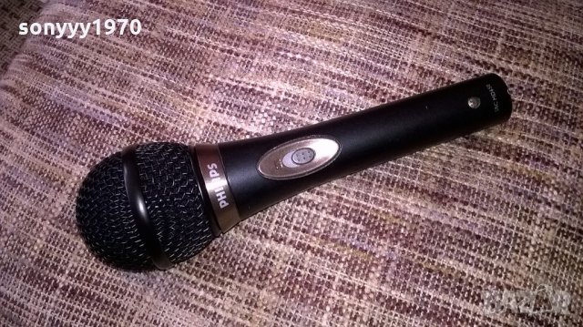 philips-profi microphone-метален-жичен-внос швеицария, снимка 6 - Микрофони - 22245232