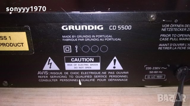 grundig cd5500-яко цд-внос швеицария, снимка 17 - Ресийвъри, усилватели, смесителни пултове - 22141090