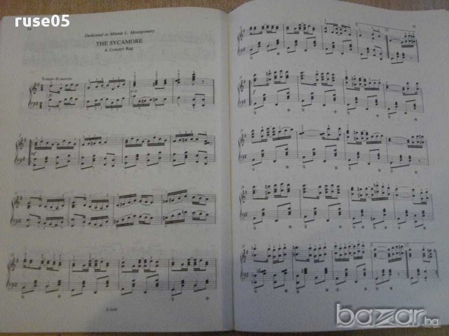 Книга "RAGTIMES FOR PIANO-SCOTT JOPLIN - I." - 84 стр., снимка 4 - Специализирана литература - 15801193