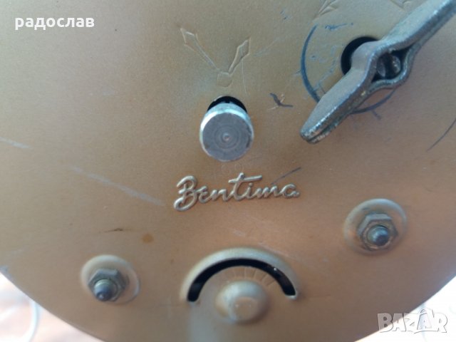 Старинен часовник BENTIMA, снимка 6 - Антикварни и старинни предмети - 25552822