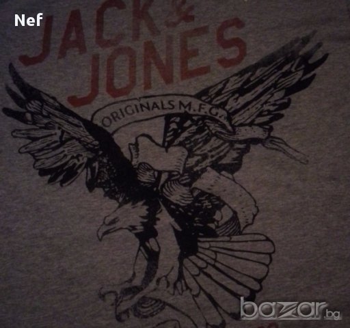  Тениска Jack & Jones Leith Tee , снимка 3 - Тениски - 14446058
