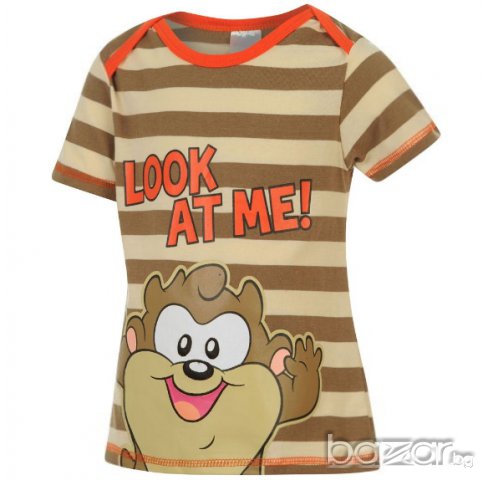 НАМАЛЕН Нов летен комплект Looney Tunes на Дисни - размер 12-18 м, снимка 2 - Комплекти за бебе - 6633845