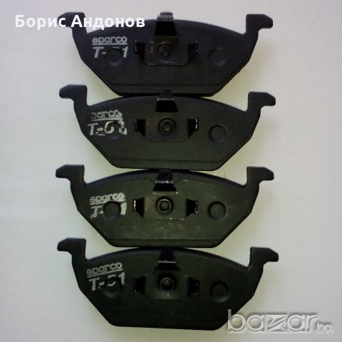 Накладки SPARCO Т-51 за Audi, VW, Skoda, Seat, снимка 2 - Части - 20992224