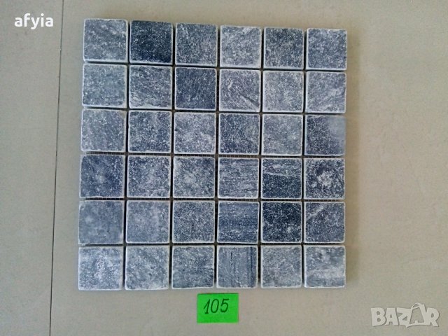 Мозайки от черен мрамор, снимка 7 - Строителни материали - 22868093
