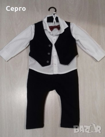 спортно-елегантно костюмче , снимка 1 - Комплекти за бебе - 25391248
