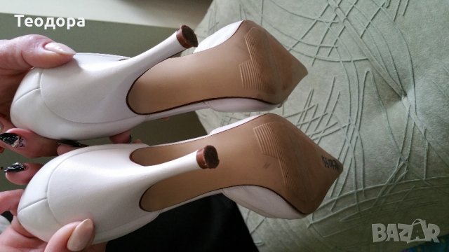 Естествена кожа, снимка 5 - Дамски обувки на ток - 24819592