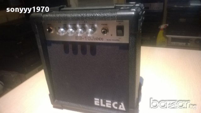 eleca ej-10j (od)-guitar amplifier-внос швеицария, снимка 3 - Ресийвъри, усилватели, смесителни пултове - 8496174