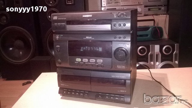 Samsung max-440-cd/tuner/amplifier/aux/tape-швеицария