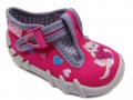 Пантофи за момиче Дишащи пантофи Бефадо с анатомично ходило , снимка 1 - Бебешки обувки - 24373286