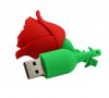 Флашка USB 32 гб Червена роза  , флаш памет, снимка 1 - USB Flash памети - 24848992