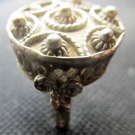 Старинен сребърен пръстен - 1, снимка 7 - Пръстени - 17225508