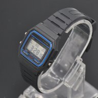 Нов електронен часовник с класическа форма ретро класика черен хронометър дата спортен, снимка 3 - Други - 11843449